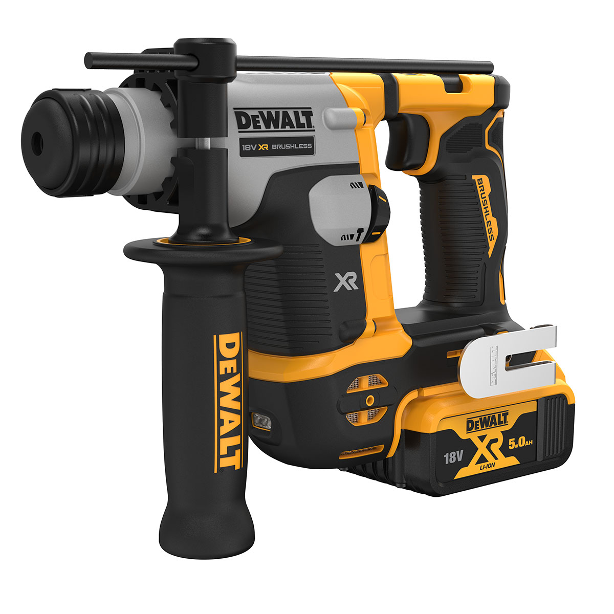 Borrhammare Dewalt DCH172P2 18V med 2 st 5,0 Ah Batterier och Laddare