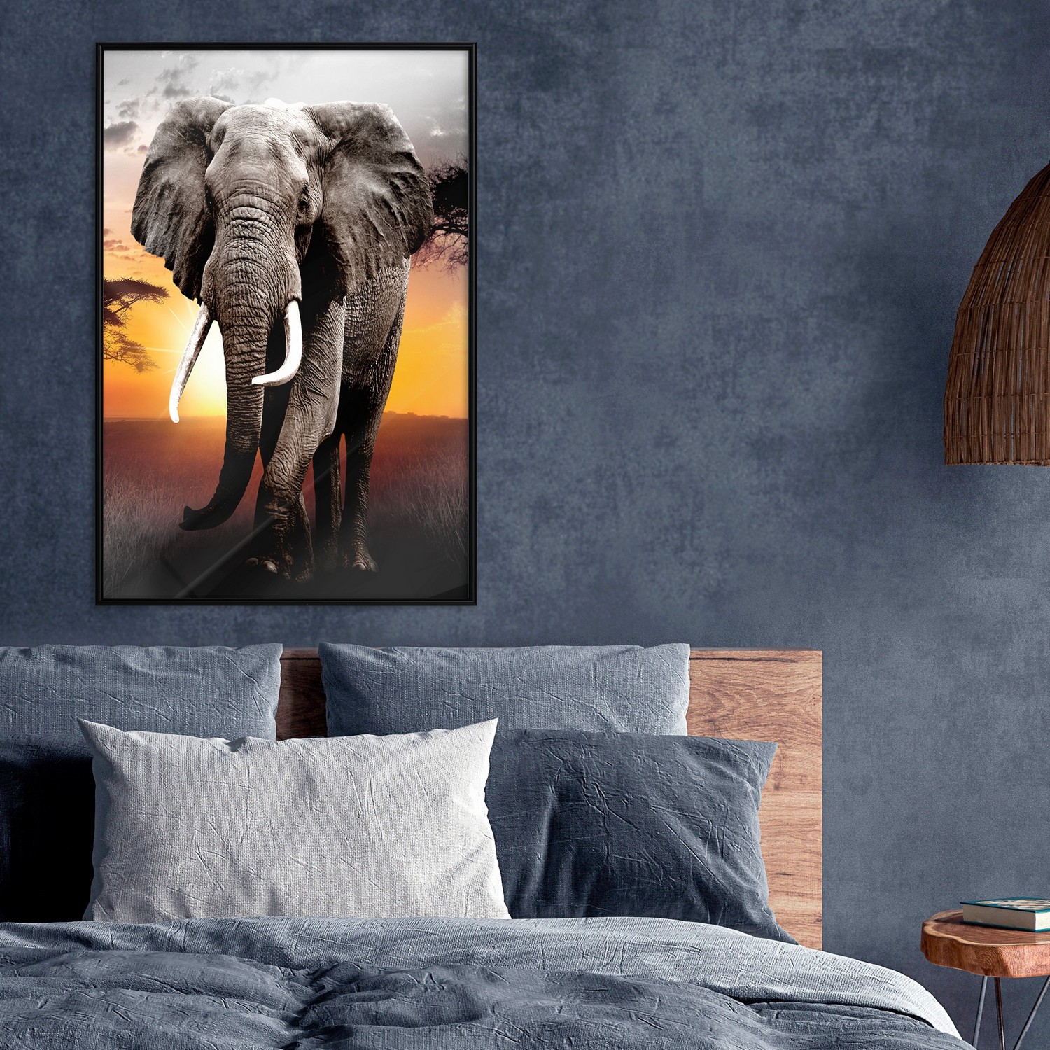 Poster Artgeist Affisch Warm Savanna