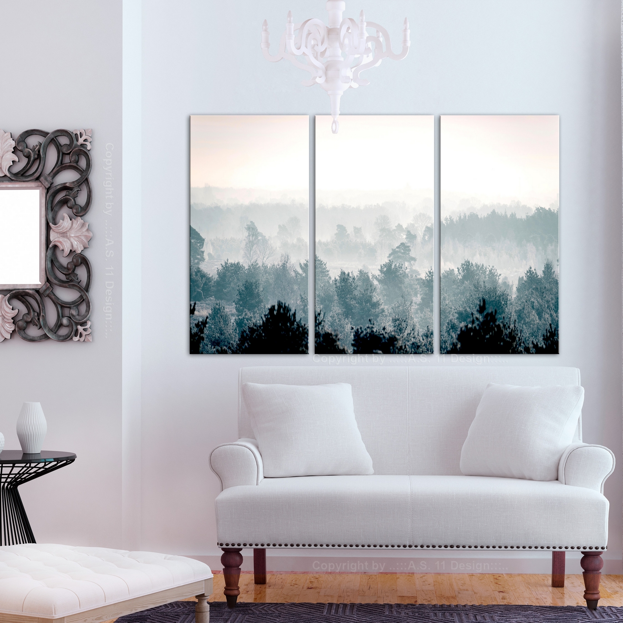 Tavla Arkiio Winter Forest 3 delar