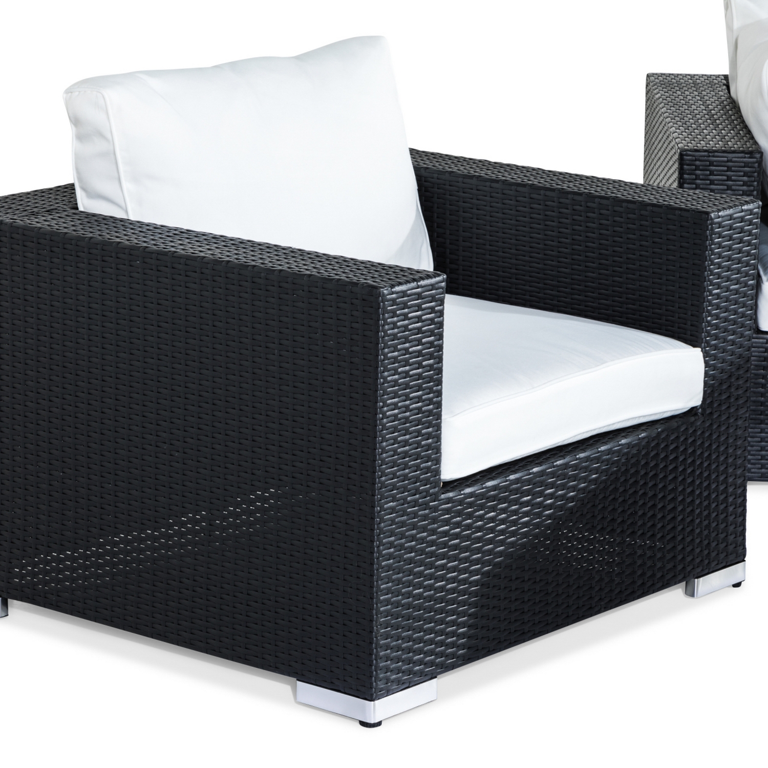 Loungegrupp Comfort Garden Bahamas 2-sits med Soffbord 100x60 och Fåtölj Utomhus