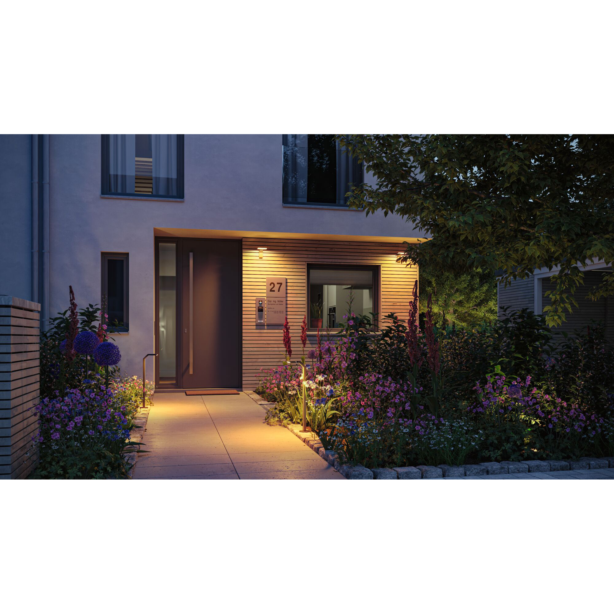 Pollare LED Paulmann Zenera Seawater Resistant IP44 230V Ljus: Tunable Warm