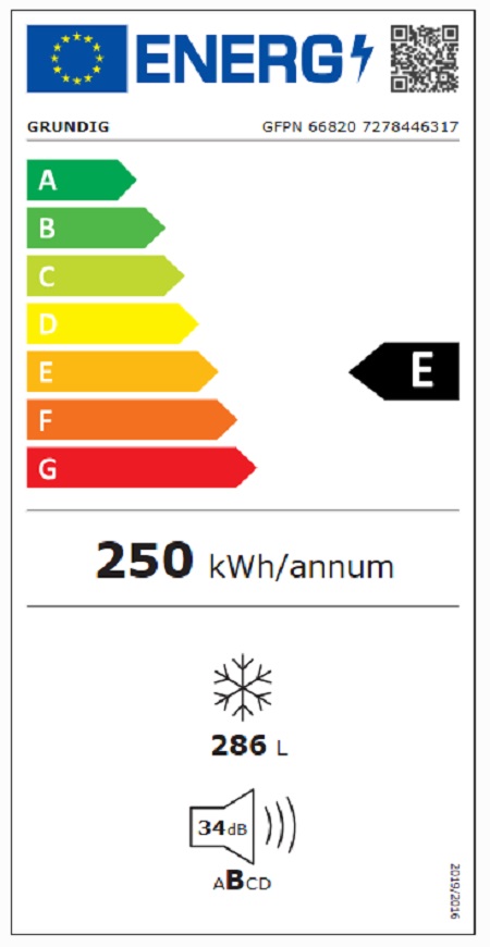 Frysskåp Grundig GFPN 66820