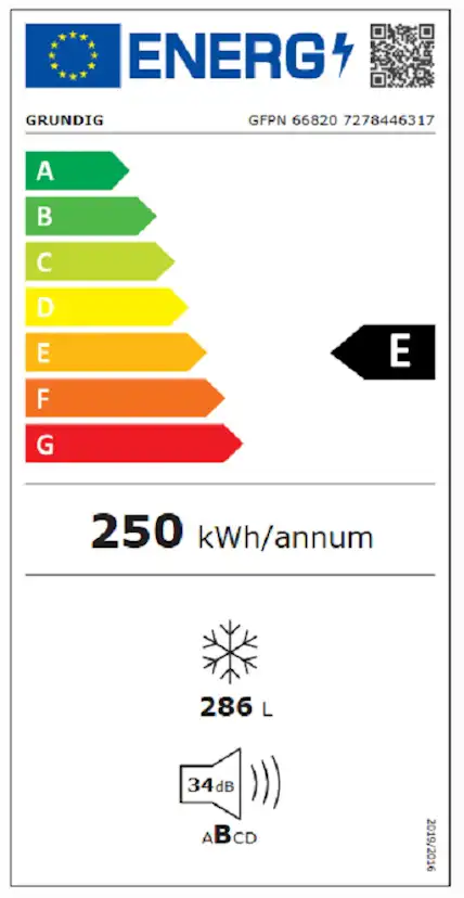 Frysskåp Grundig GFPN 66820