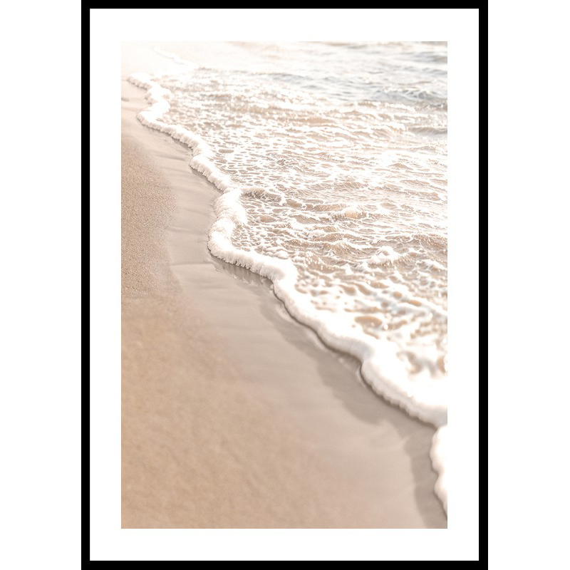 Poster Gallerix Coastal Foam Embrace
