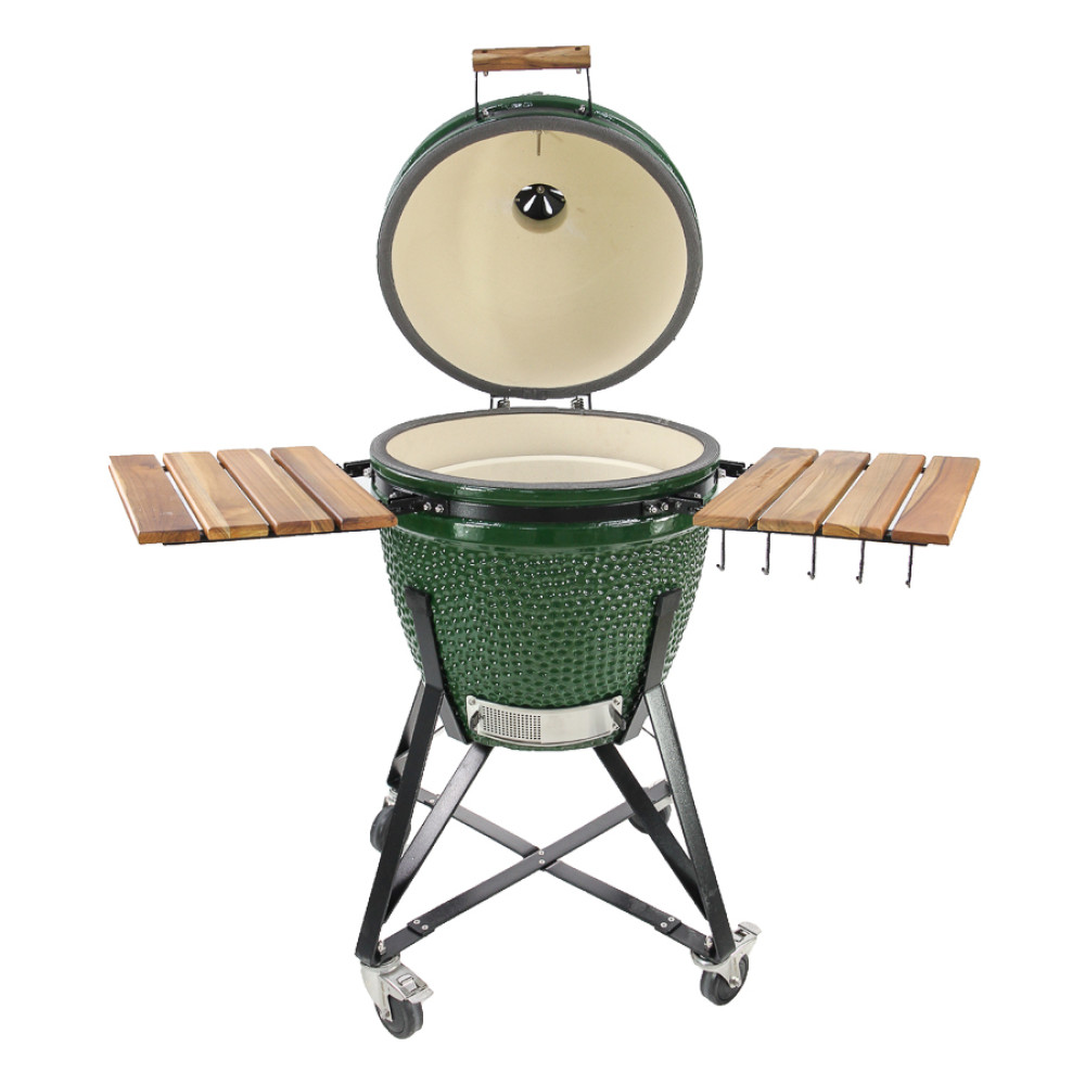 Kamadogrill Kamado Sumo Midi 21" Grön, Kolgrill med Grillgaller