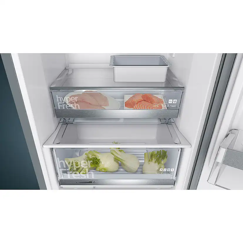 Fristående Kyl & Frys Siemens KG39E8XBA med AntiFingerprint Beläggning