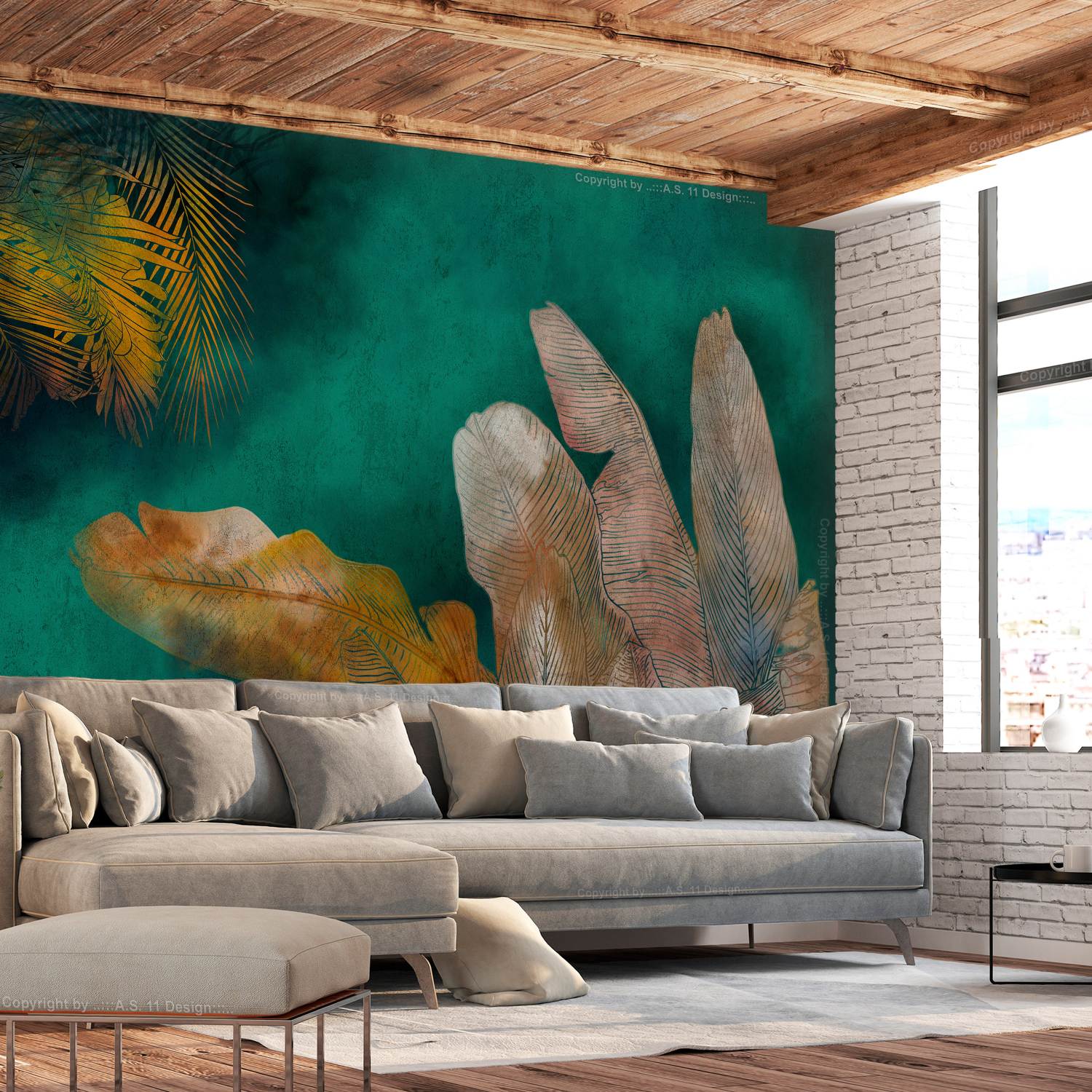 Fototapet Arkiio Painted Jungle