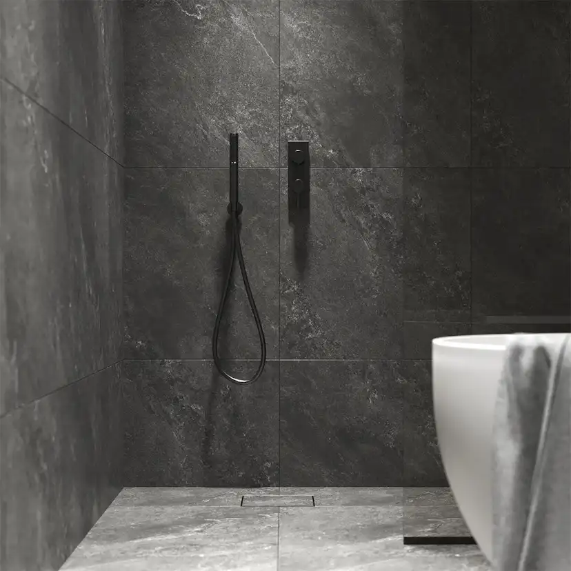 Klinker Tenfors Newport Graphite Marmor Matt 60x60