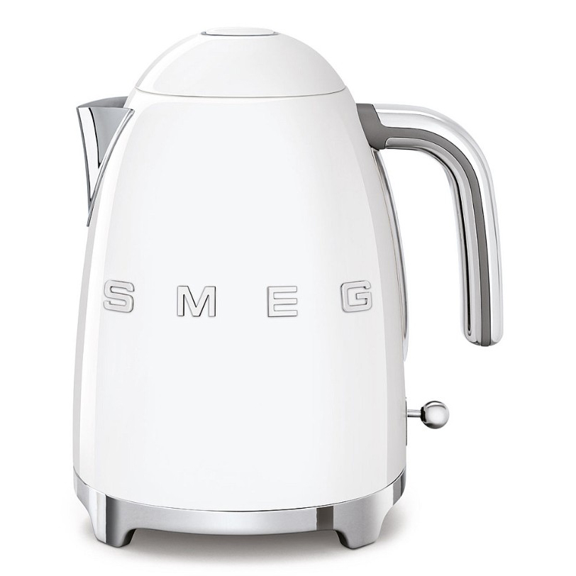 Frukostpaket Smeg Lilla Brödrost, Vattenkokare & Kaffebryggare Vit
