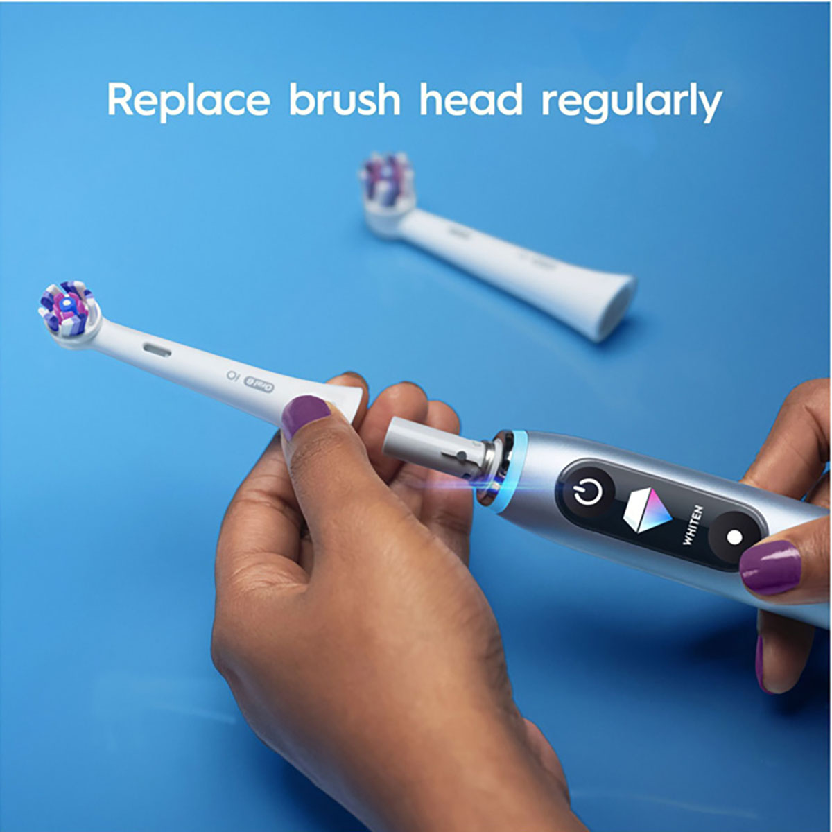 Borsthuvud Oral-B iO Radiant White 4 st