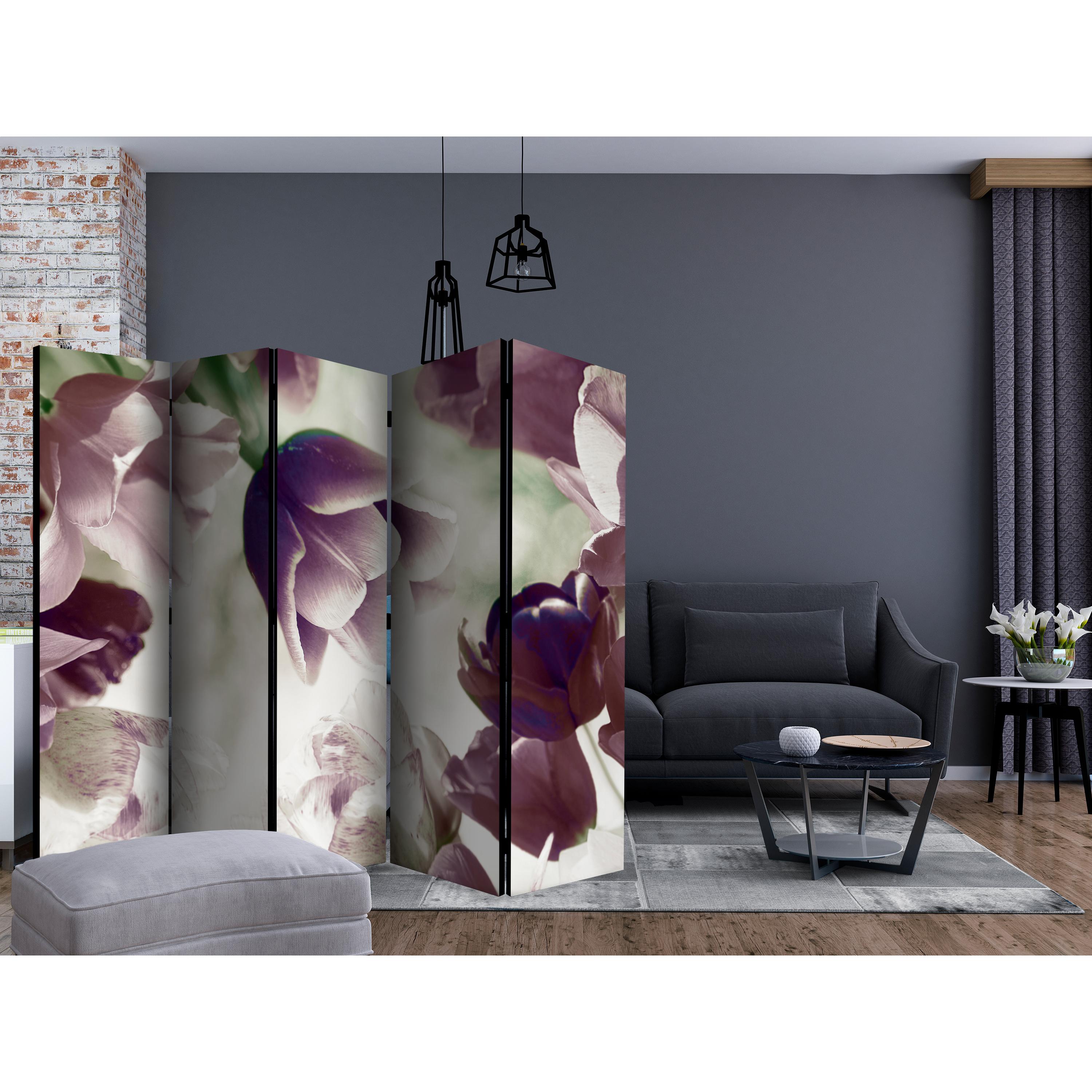 Rumsavdelare Skärmvägg Arkiio Heavenly Tulips II 225x172 cm