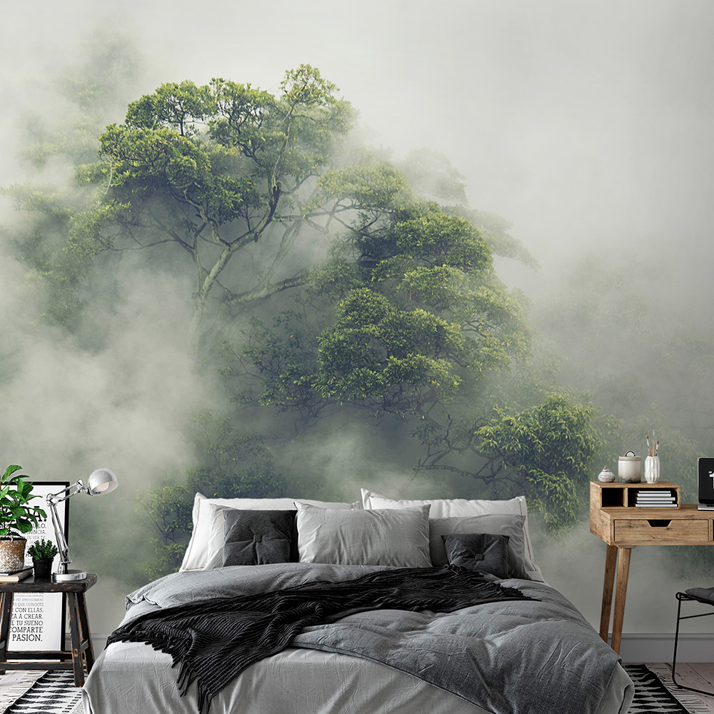 Fototapet Arkiio Foggy Amazon Självhäftande