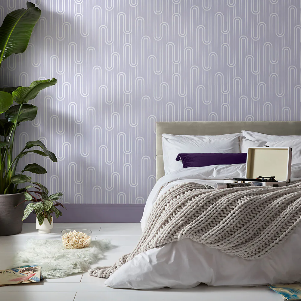 Tapet Envy. Ups n Downs Lavender