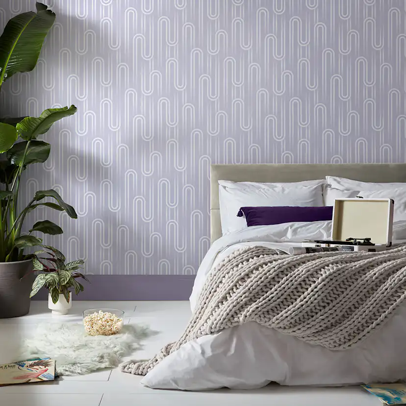 Tapet Envy. Ups n Downs Lavender