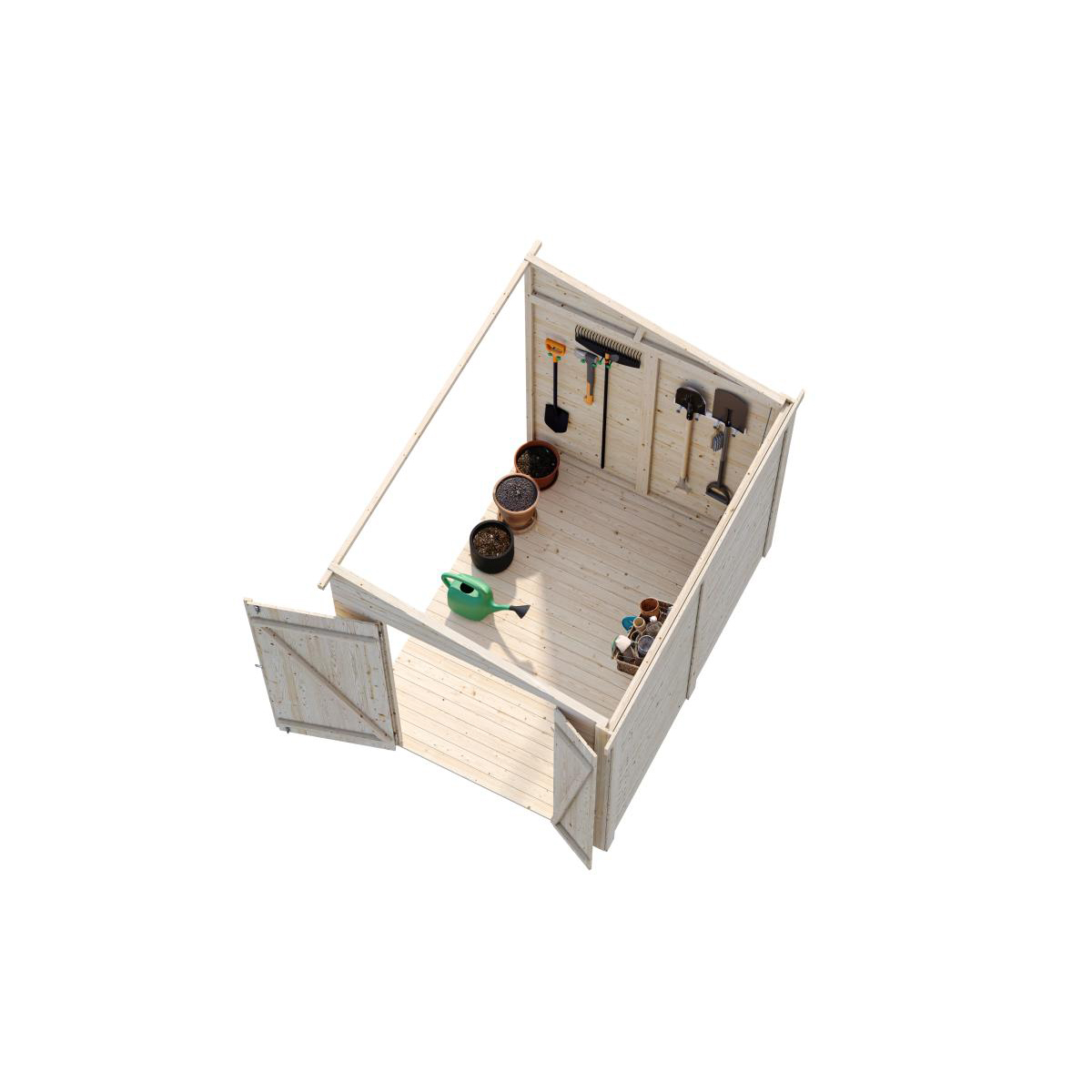 Förråd Palmako Mia 3,4 m2