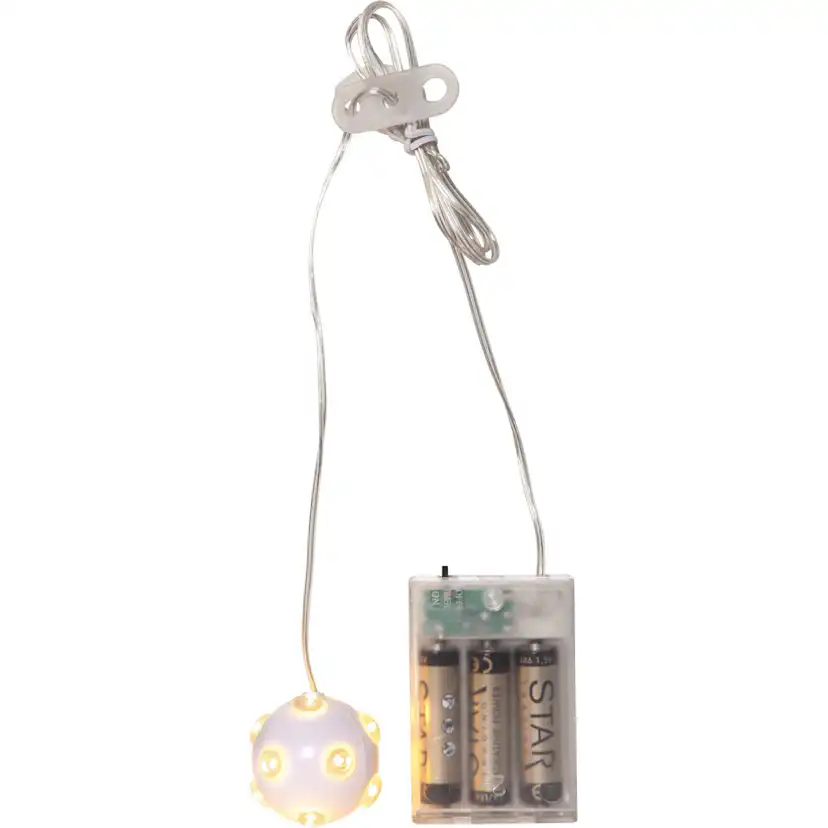 Hängande Lampa Star Trading Lighty Batteridriven Ljuskälla till Adventsstjärna