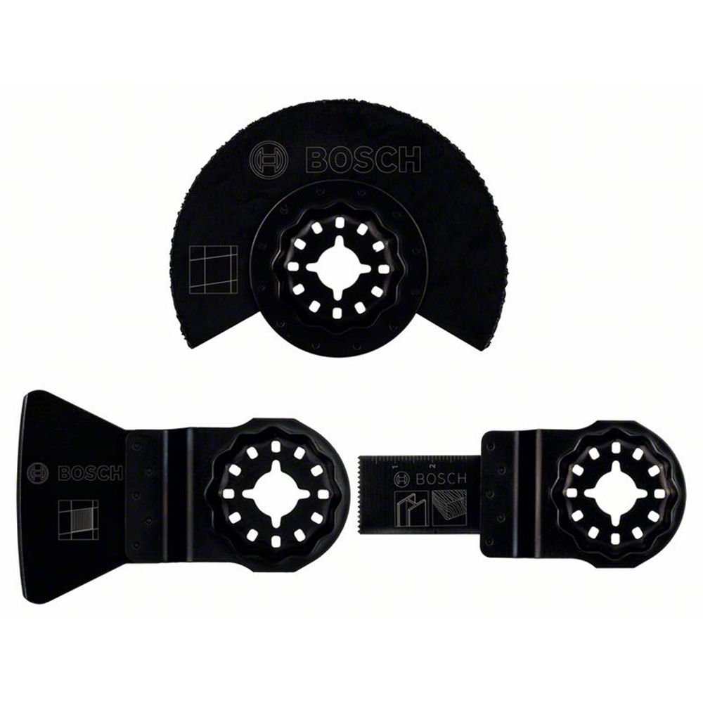 Kakelset Bosch Power Tools 3-delars Starlock Startsats Tiles