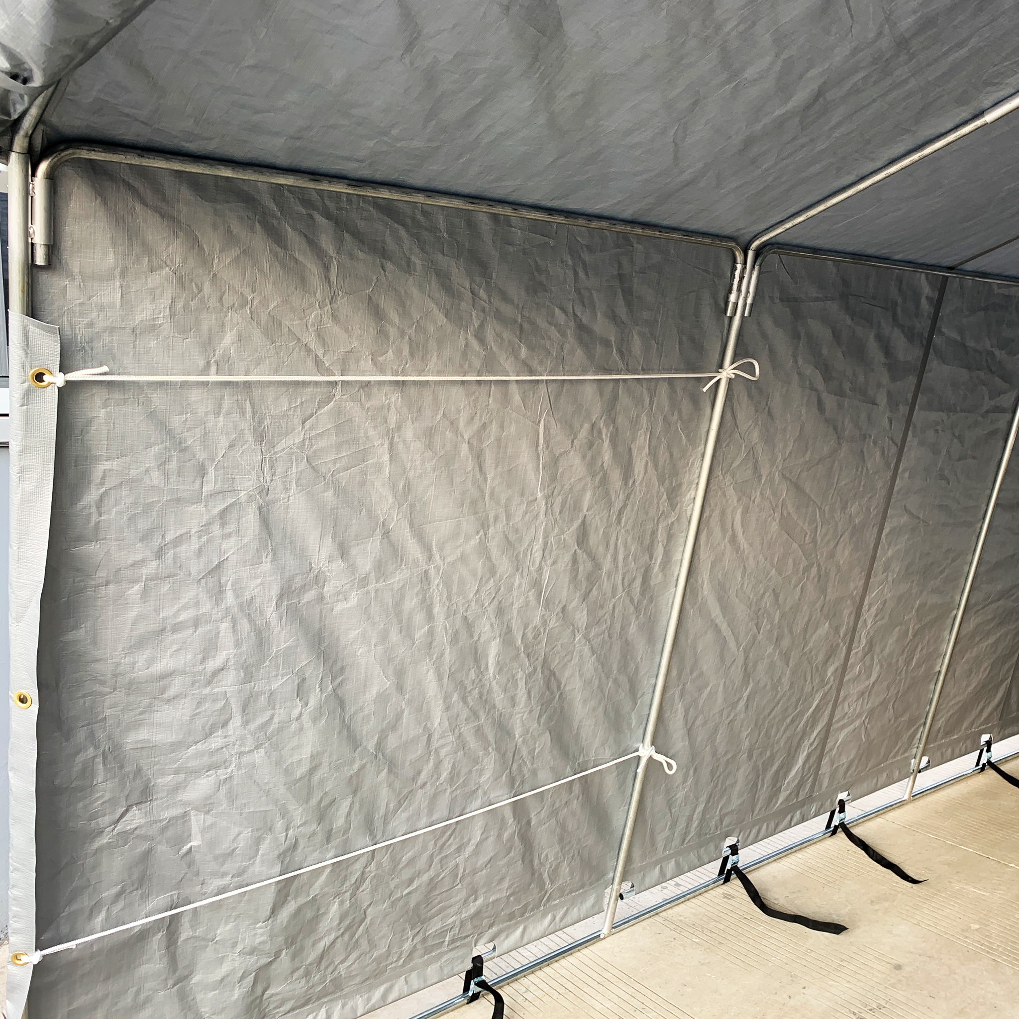 Garagetält Lyfco 13,7m² 200g/m² PE