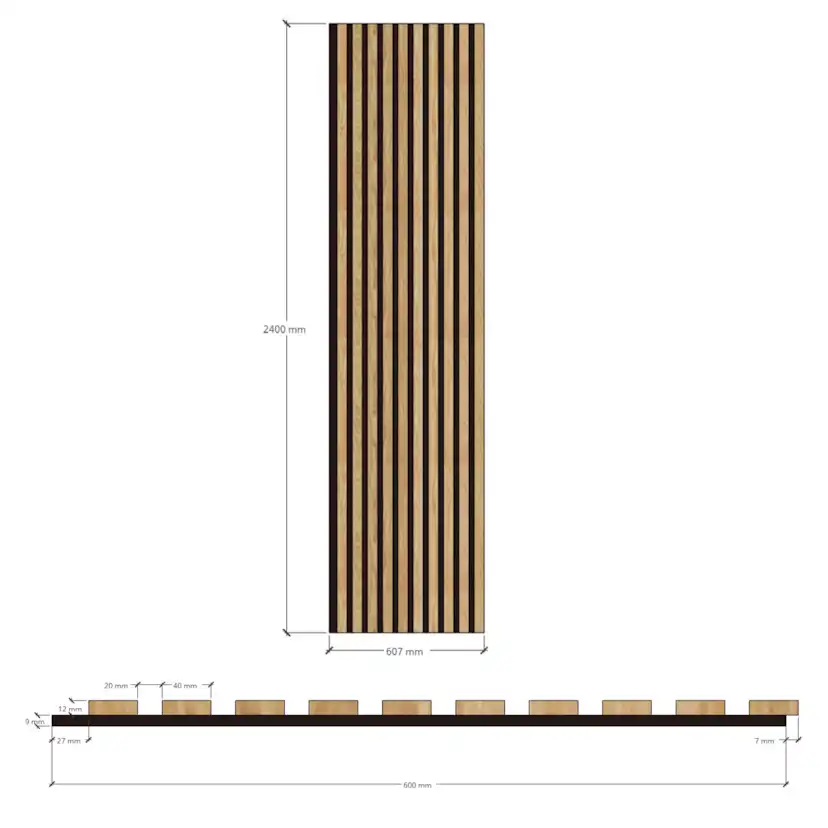 Akustikpanel Evella M40