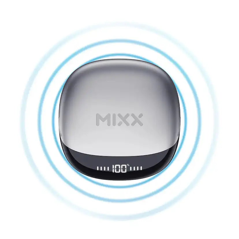 Hörlurar MIXX Hybrid Charge 2 In-Ear TWS Qi - Trådlösa & Laddningsbara