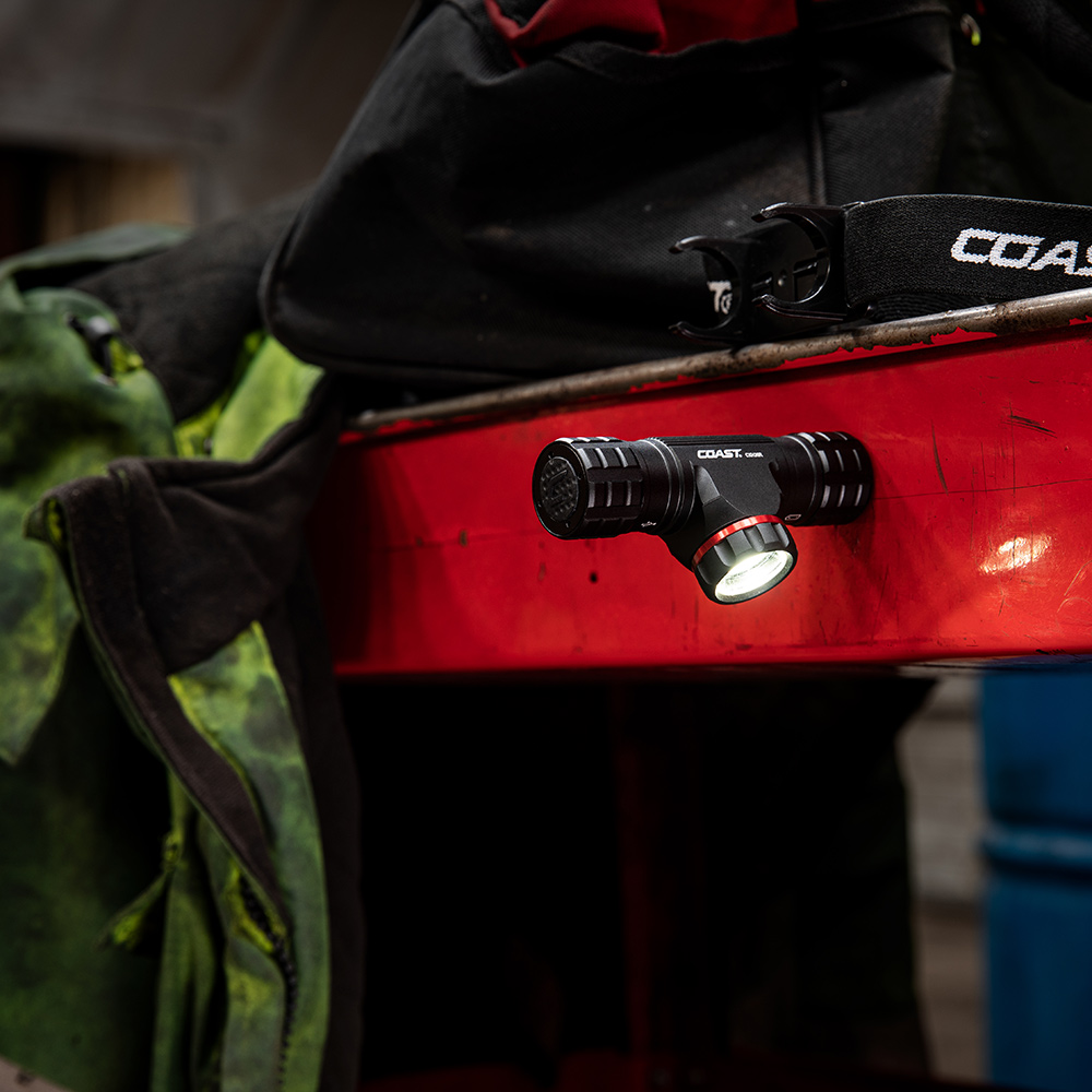Pannlampa Coast XPH30R Uppladdningsbar 1500 lumen