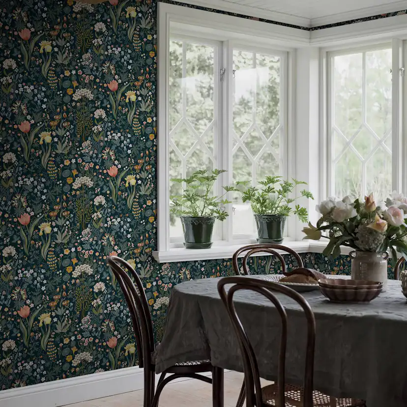 Tapet Boråstapeter Blomsterhav 2055