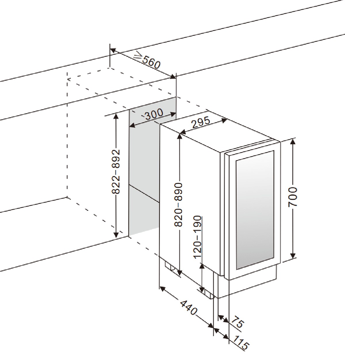 Ölkyl mQuvée BeerServer 30 cm BS30-700