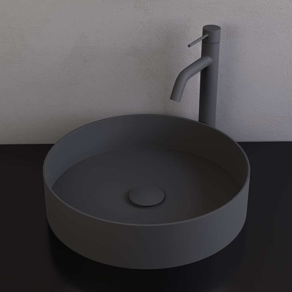 Tvättställsblandare Scandtap Steel Voyage High