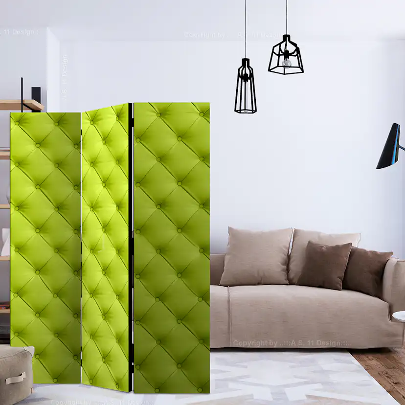 Rumsavdelare Skärmvägg Arkiio Lime Detente 135x172 cm