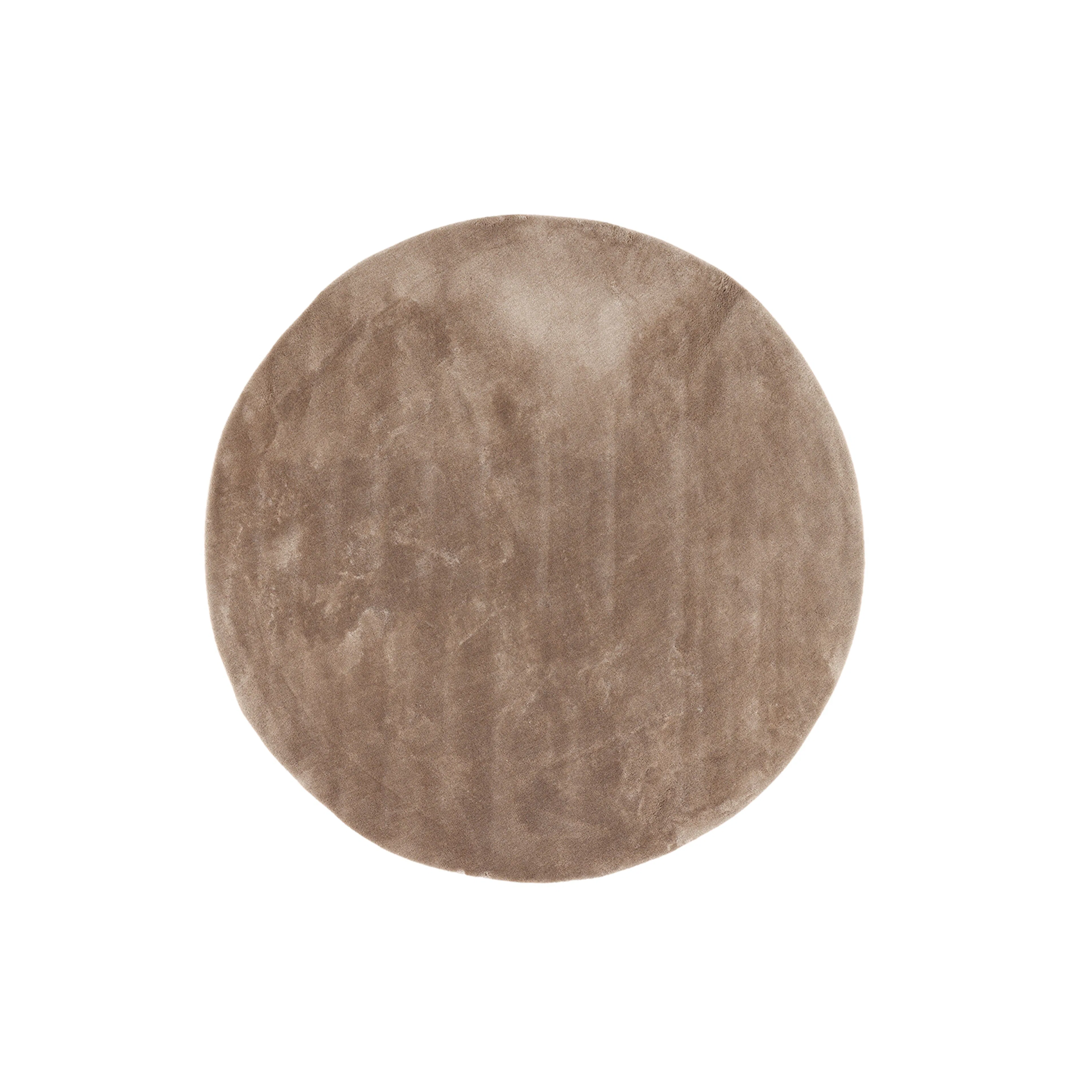 Blanca Polyester - 200*200-  -Round-Beige Beige