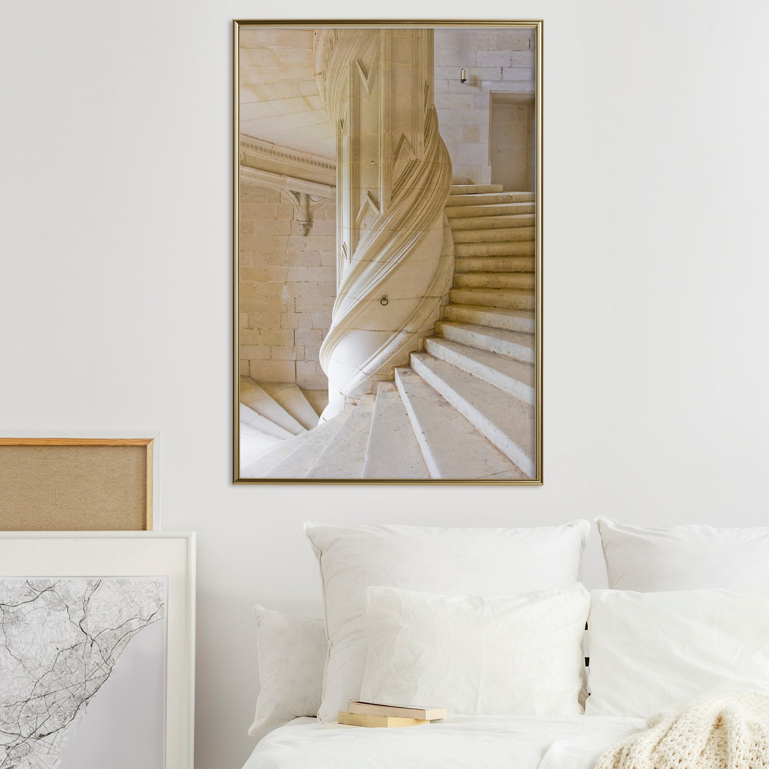 Poster Artgeist Affisch Stone Stairs