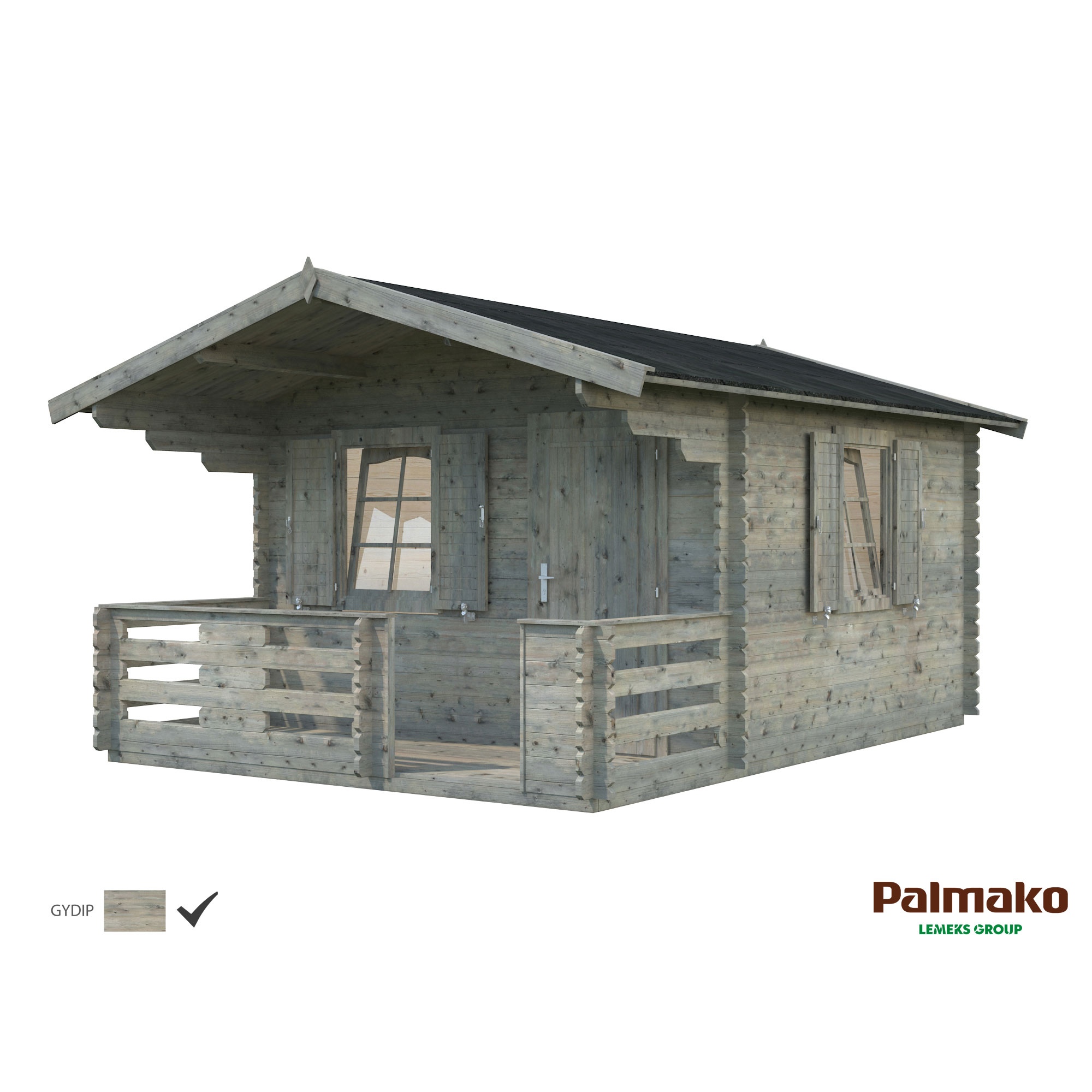 Stuga Palmako Emma 15,2 m2