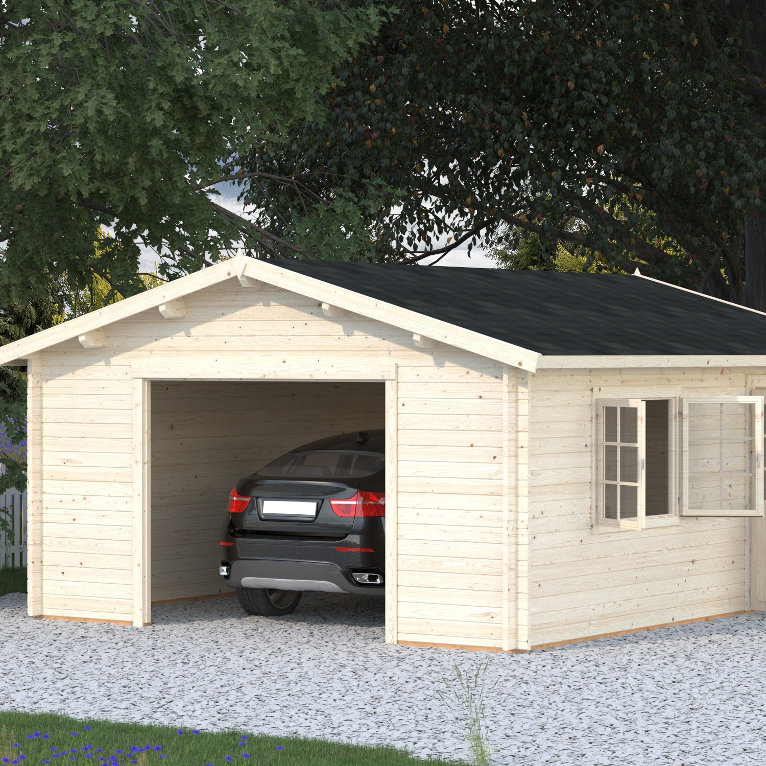 Garage Palmako Roger 23,9 m2 utan Port