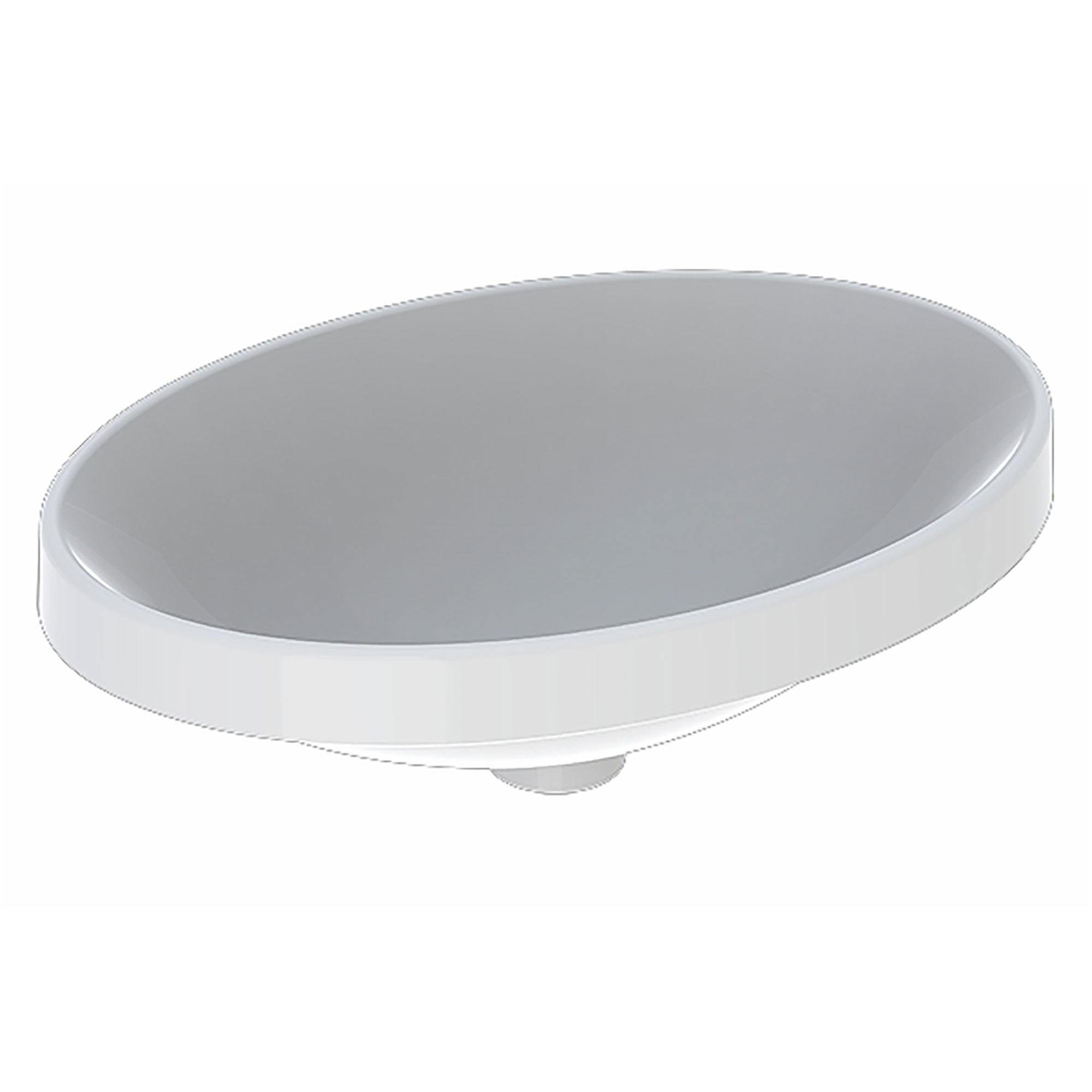 Tvättställ Geberit Variform 550 mm Infälld Ovalt