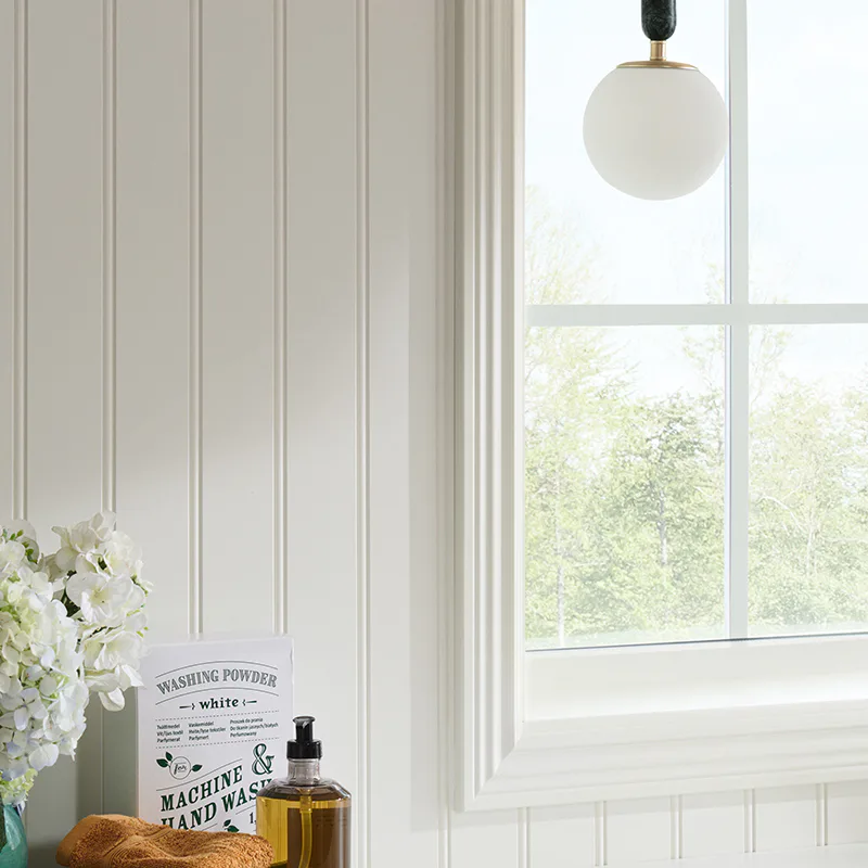MDF 16x69x2440 Regina Foder Allmoge Vit S 0502-Y Vit