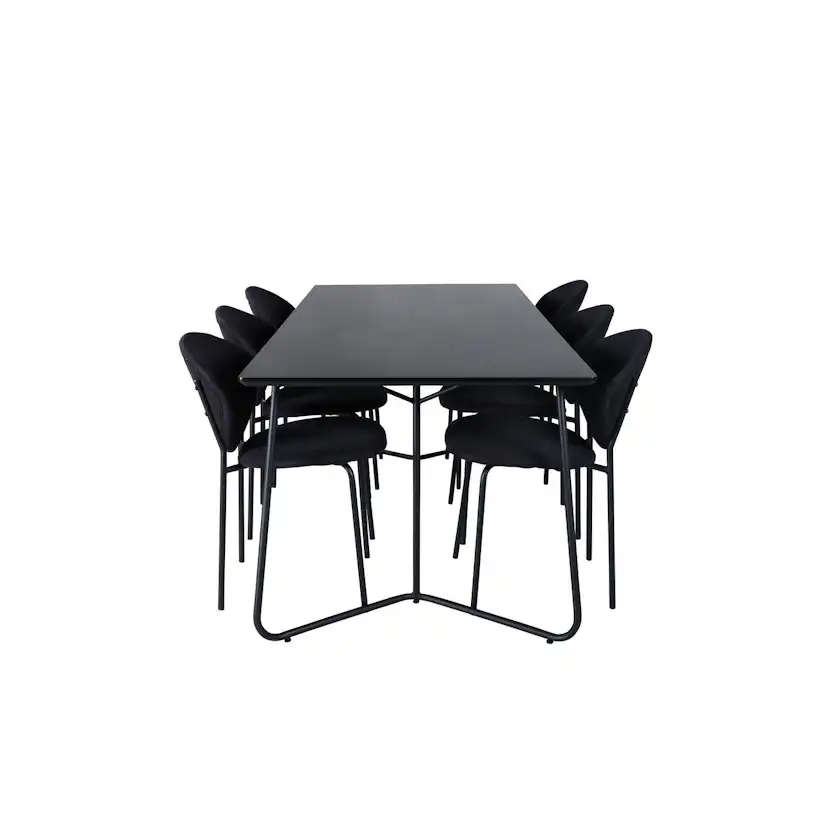 Matgrupp Venture Home Annika med 6 Valor Stolar