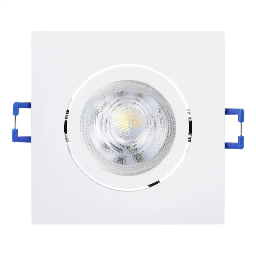 Infälld Lampa Eglo Saliceto Vit 88x88 mm 4000K