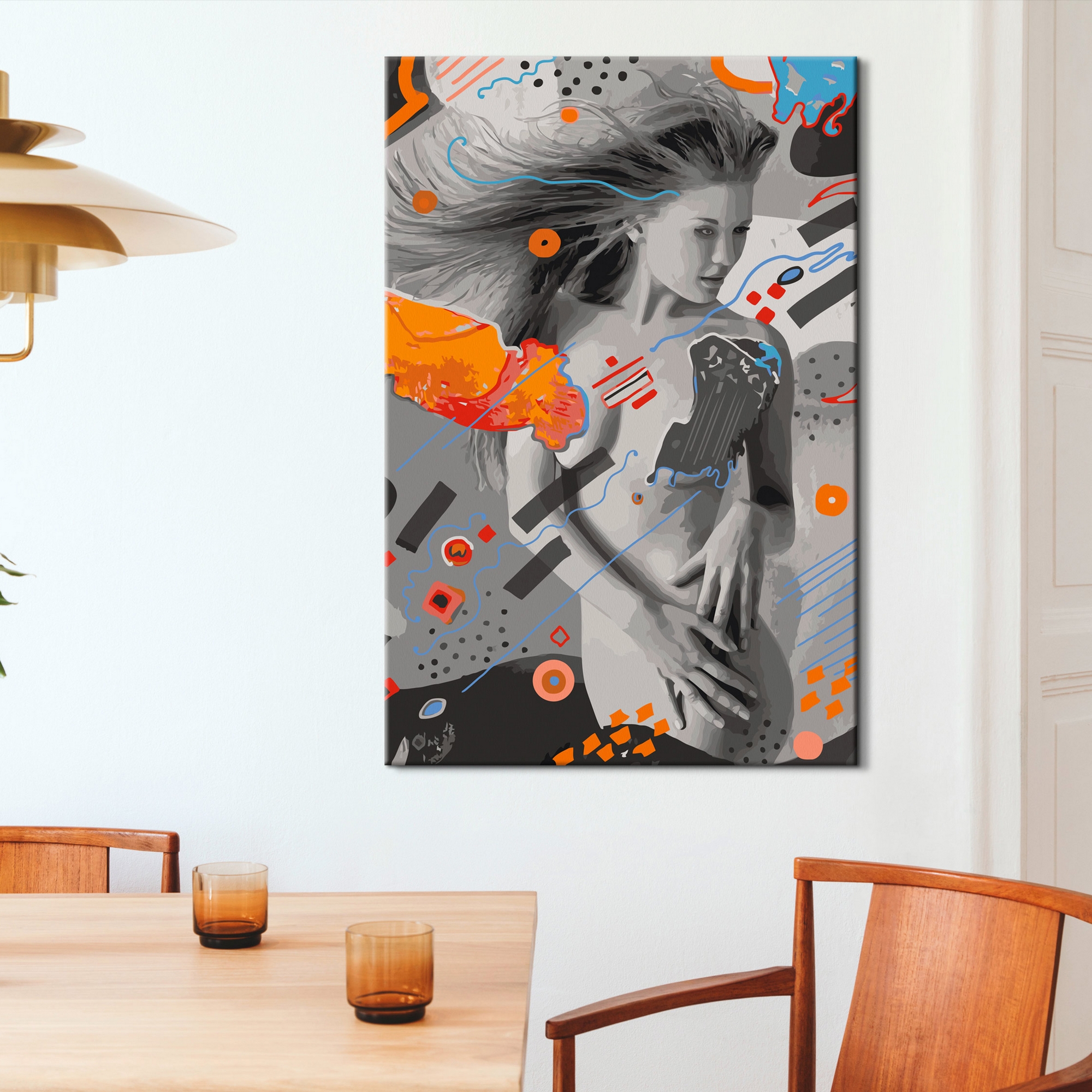 Gör-det-själv Målningar Arkiio Wind in Hair