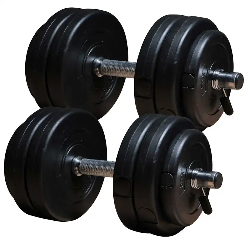 Hantlar Fitn Shape 2 st 30 kg Justerbar