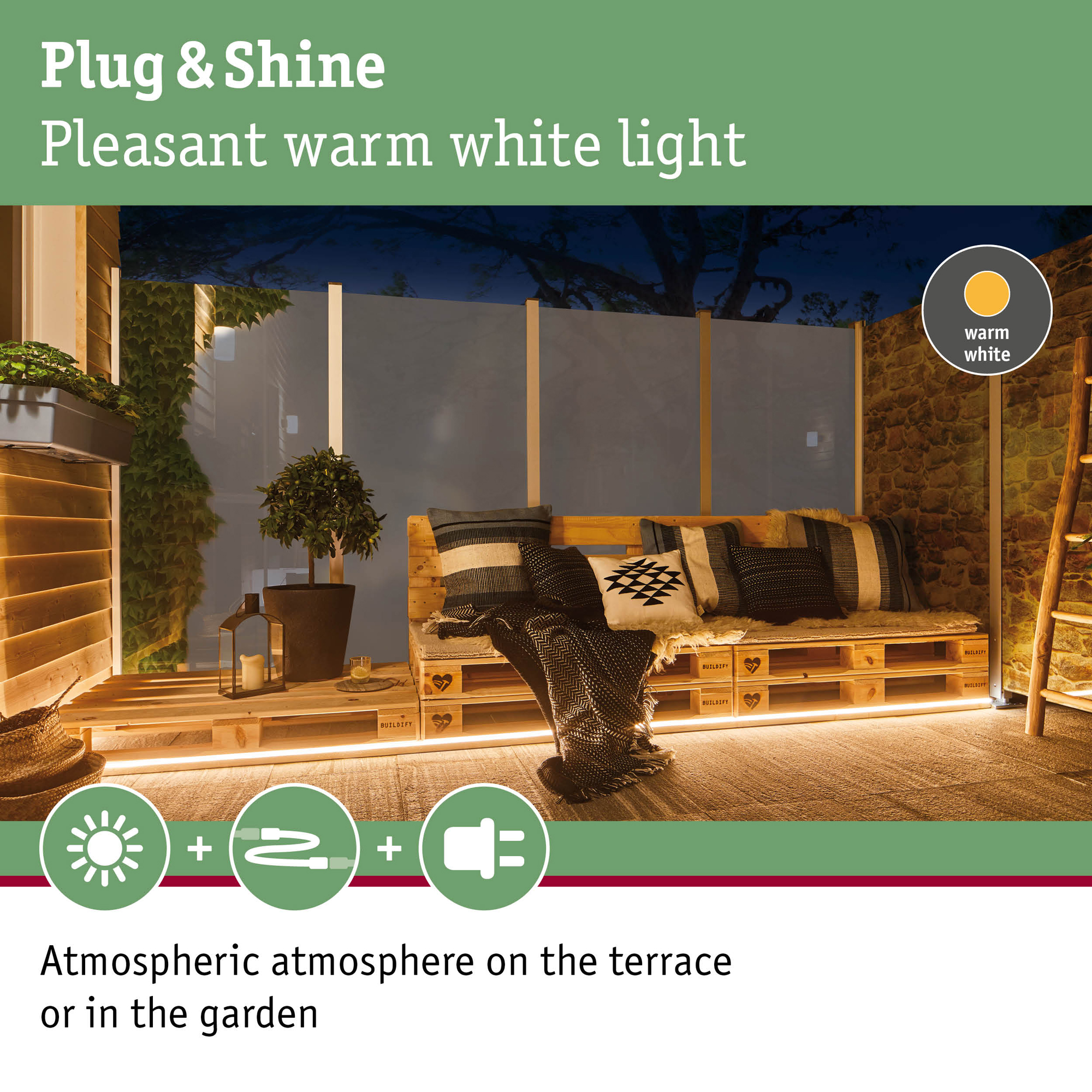 LED-strip Paulmann Smooth Plug & Shine IP67 24V
