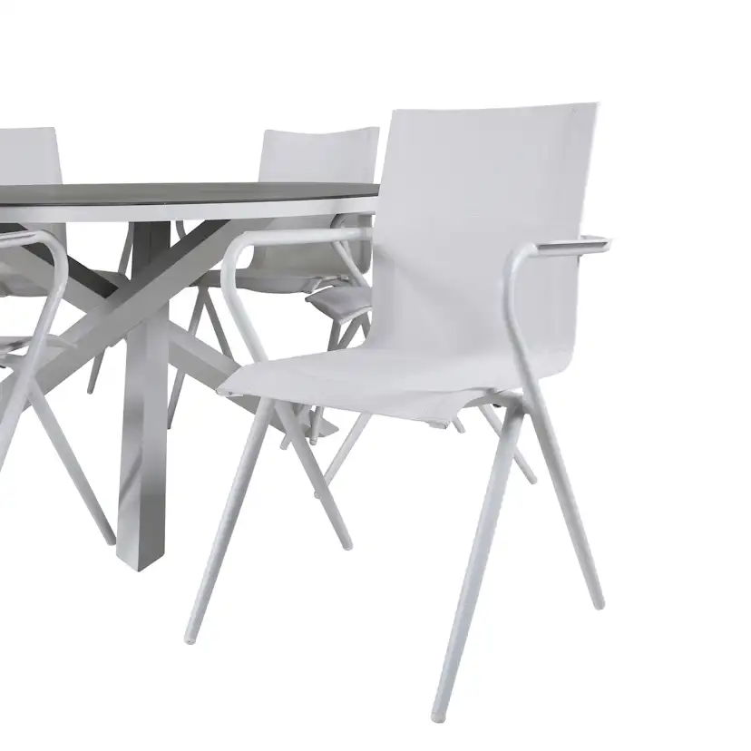 Matgrupp Venture Home Copacabana med 6 Aspen Matstolar