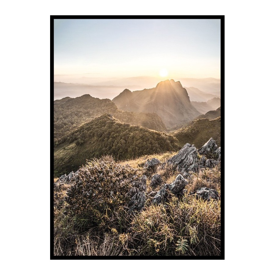 Poster Gallerix Sunset On The Summit