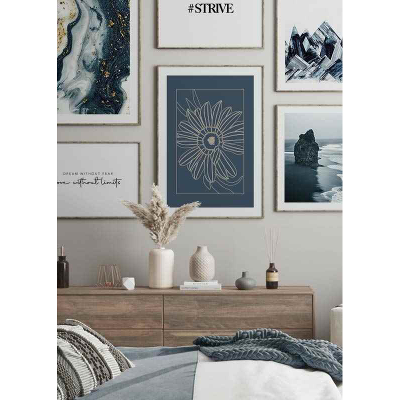 Poster Gallerix Botanical Line Art No3