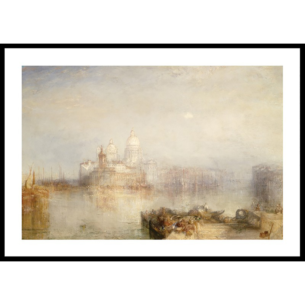 Poster Gallerix Dogana and Santa Maria By William Turner