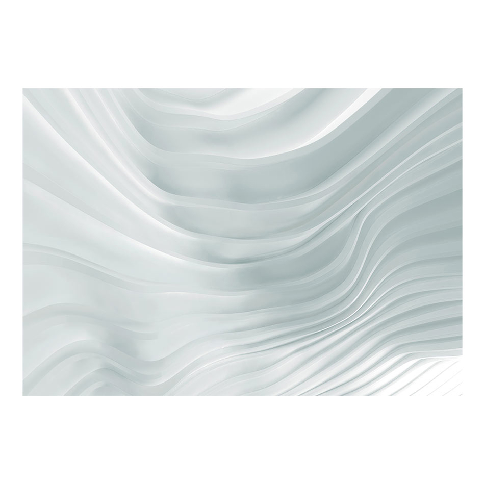 Waving White 300x210 Storlek: 300x210 cm