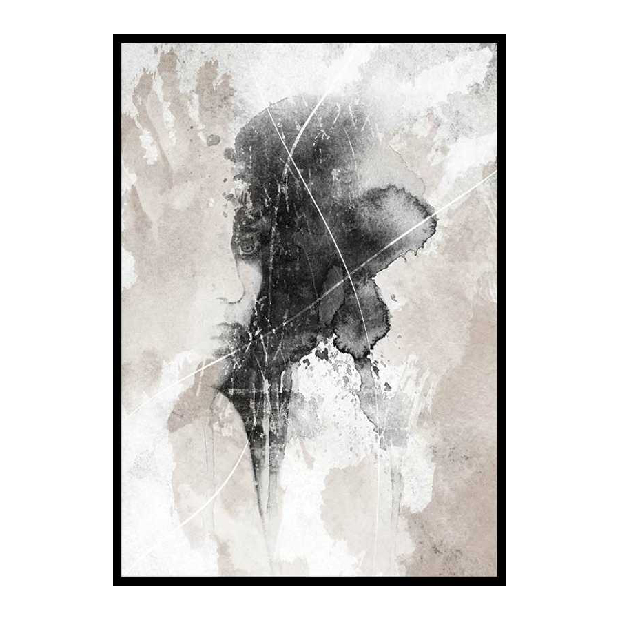 Poster Gallerix Watercolor Lines No1