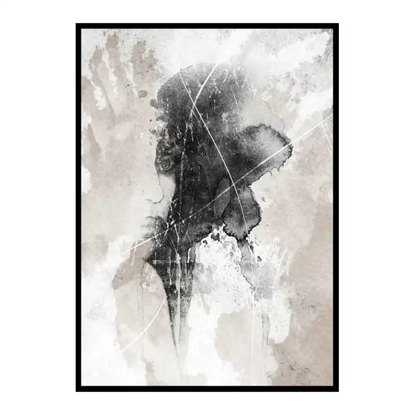 Poster Gallerix Watercolor Lines No1