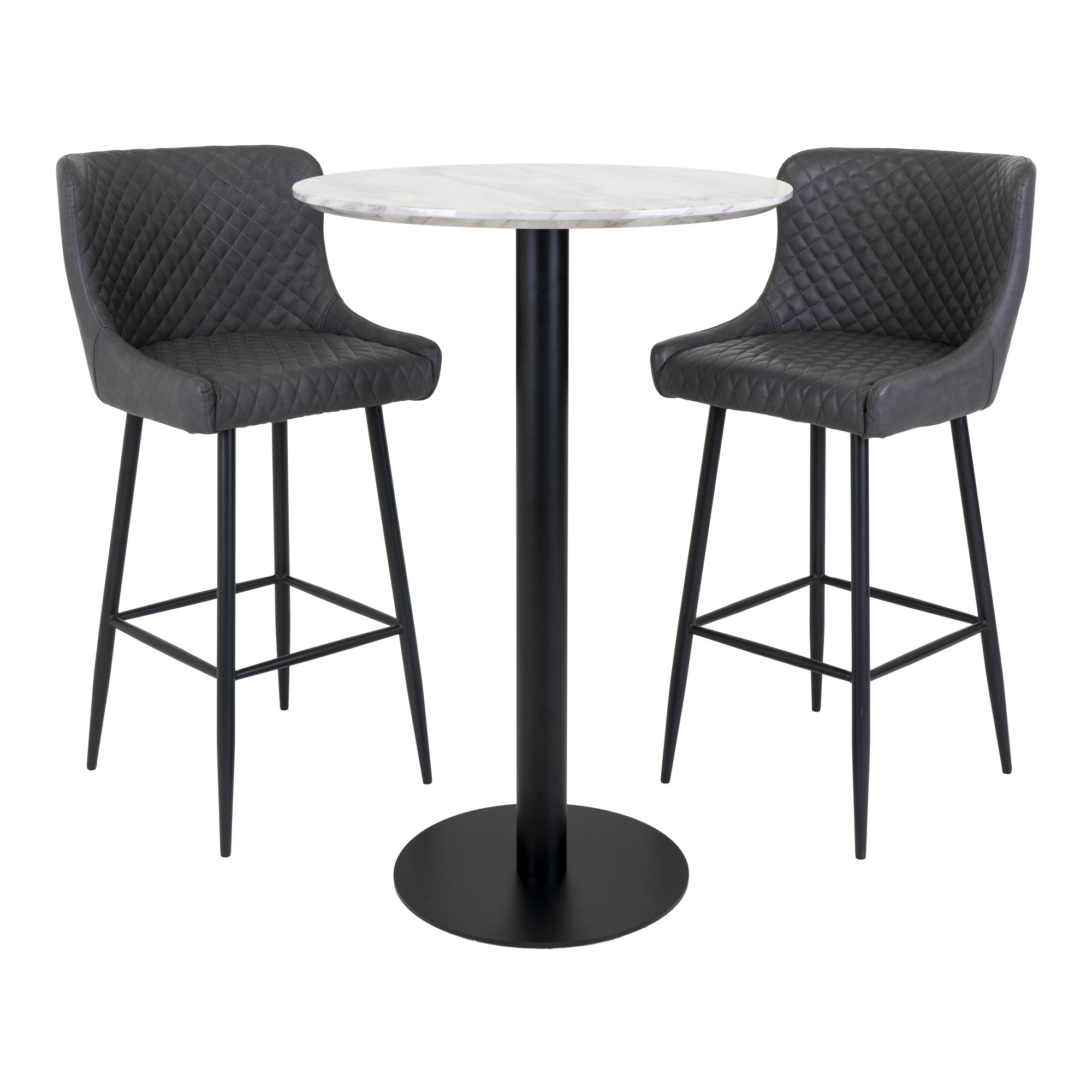Dallas Bar Chair Mörkgrå