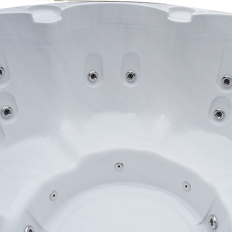 Spabad Westerbergs Marstrand 29 Jets Vit med Extra Tjockt Termolock
