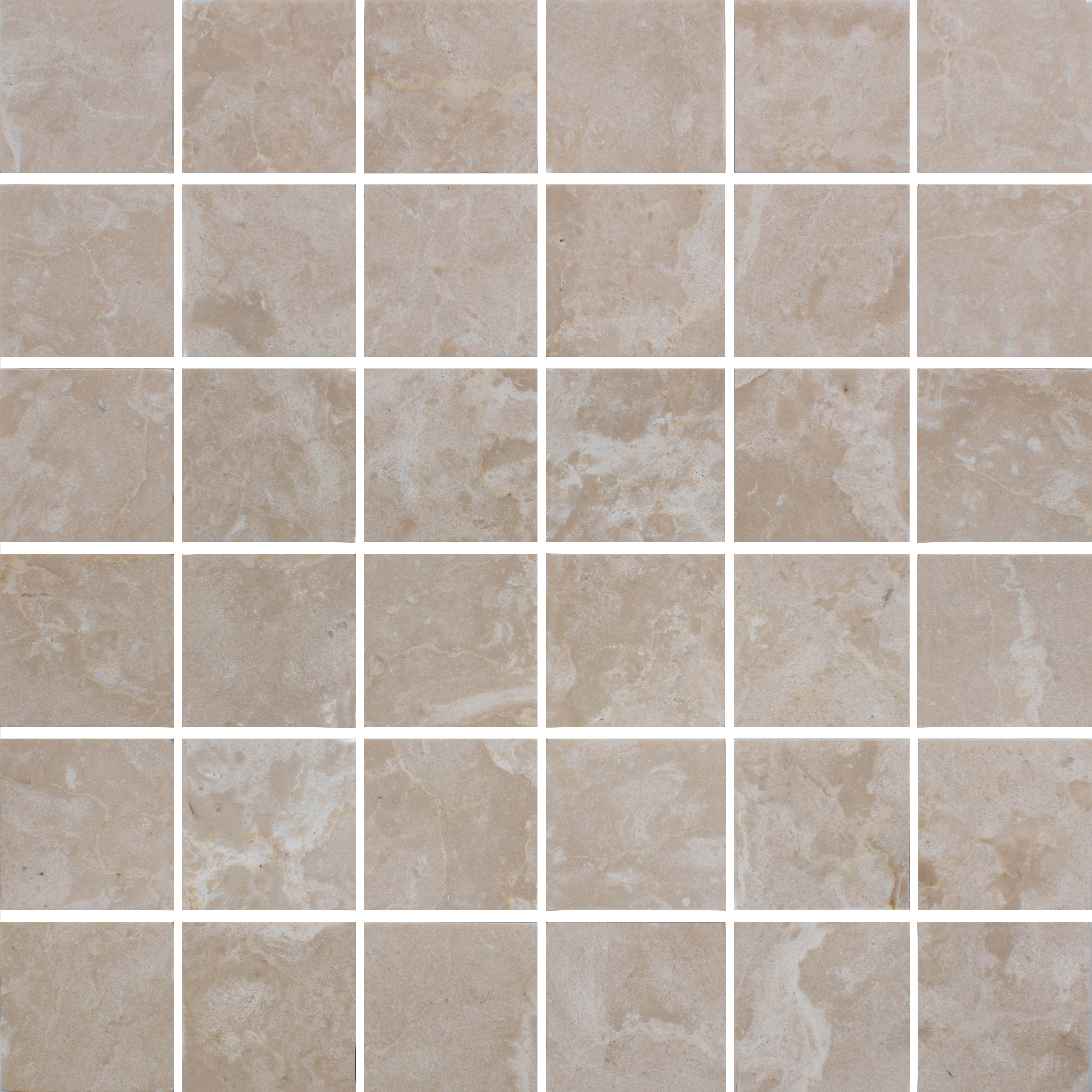 Marmor Arredo Bottocino Honed Beige 5x5 cm